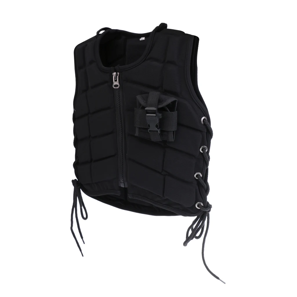 Equestrian Protective Vest Horse Riding Body Protector Safety Eventer Vest for Adult and Kids- Shock Absorption and Breathable