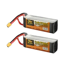 2 шт ZOP power 14,8 V 4500mAh 4S 45C Lipo батарея XT60 разъем для радиоуправляемого квадрокоптера самолета вертолета автомобиля