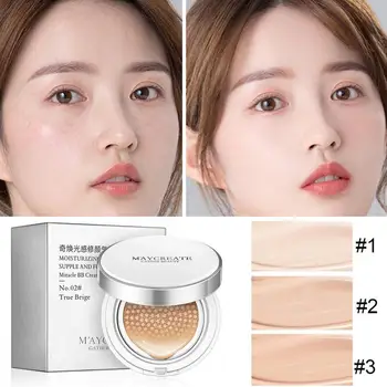 

Air Cushion BB Cream Concealer Moisturizing Foundation Makeup Bare Strong Dark Skin Whitening Cream Face Makeup