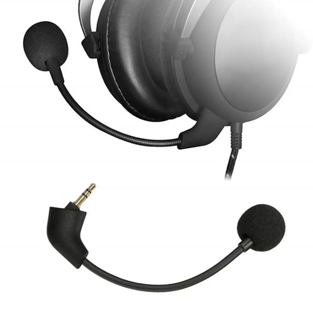 Mini Headphone Microphone For Kingston HYPERX Cloud Revolver microphone Core mic S Accessories Alpha 2 gaming Cloud Headset