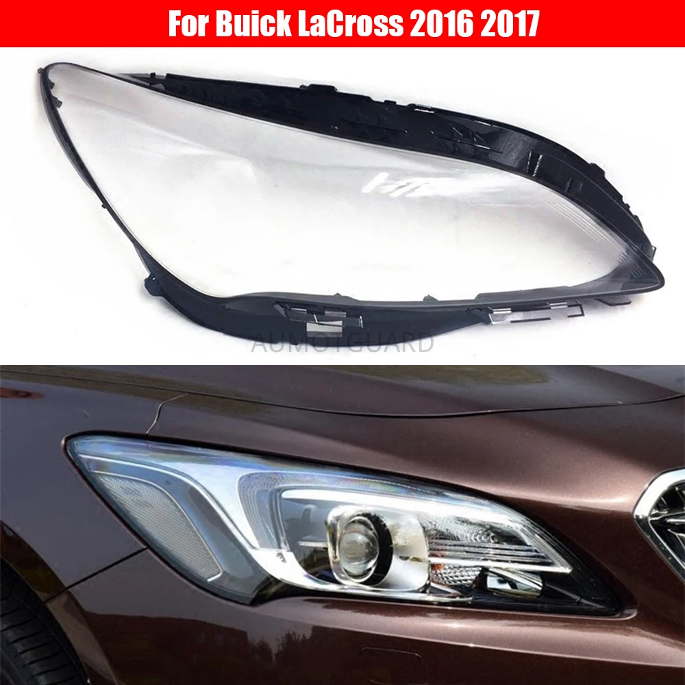 

Car Headlamp Lens For Buick LaCross 2016 2017 Car Replacement Lens Auto Shell Cover