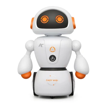 

iTECHOR Remote Control Intelligent Robot Toy Line Trace and Dancing Robot Birthday Gift Portable Audio & Video- Orange