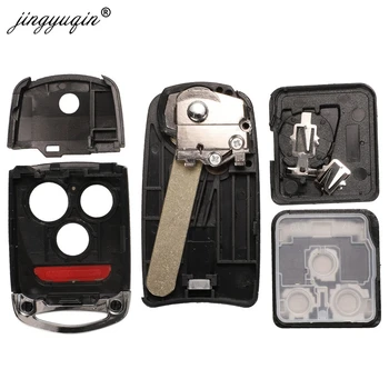 Keyforkess 2/3/4 Bottoni Auto di Vibrazione A Distanza Chiave Borsette Fob Fit per Honda Acura Civic Accord Jazz CRV HRV chiave di Custodia di Ricambio 4 Keyforkess 2/3/4 Bottoni Auto di Vibrazione A Distanza Chiave Borsette Fob Fit per Honda Acura Civic Accord Jazz CRV HRV chiave di Custodia di Ricambio - Jingyuqin 2 3 4 Bottoni Auto di Vibrazione A Distanza Chiave Borsette Fob Fit per