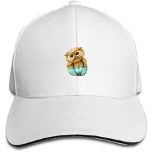 TSDFCLovely шапка с совой унисекс Низкопрофильная хлопковая бейсболка s темно-синяя