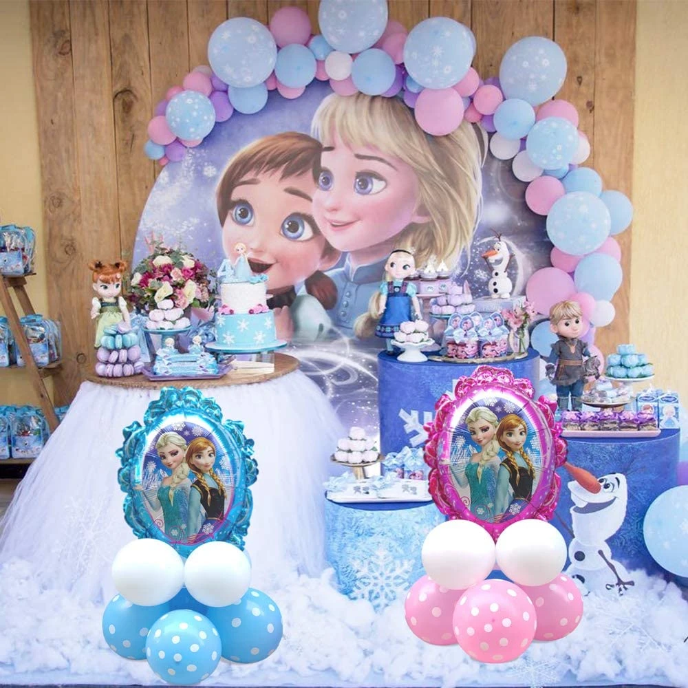 Kinderpaleis trimmen energie Disney Frozen Anna Elsa Aluminiumfolie Ballon Voor Tafel Decoratie  Honingraat Center Ornament Kinderen Verjaardagsfeestje Supplies|Ballonnen &  Accessoires| - AliExpress