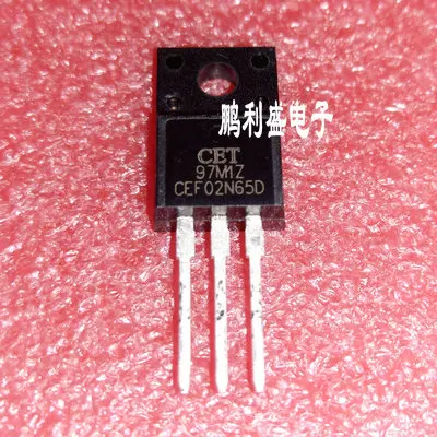 И CEF02N65D 2N65 TO220F 2A 650V