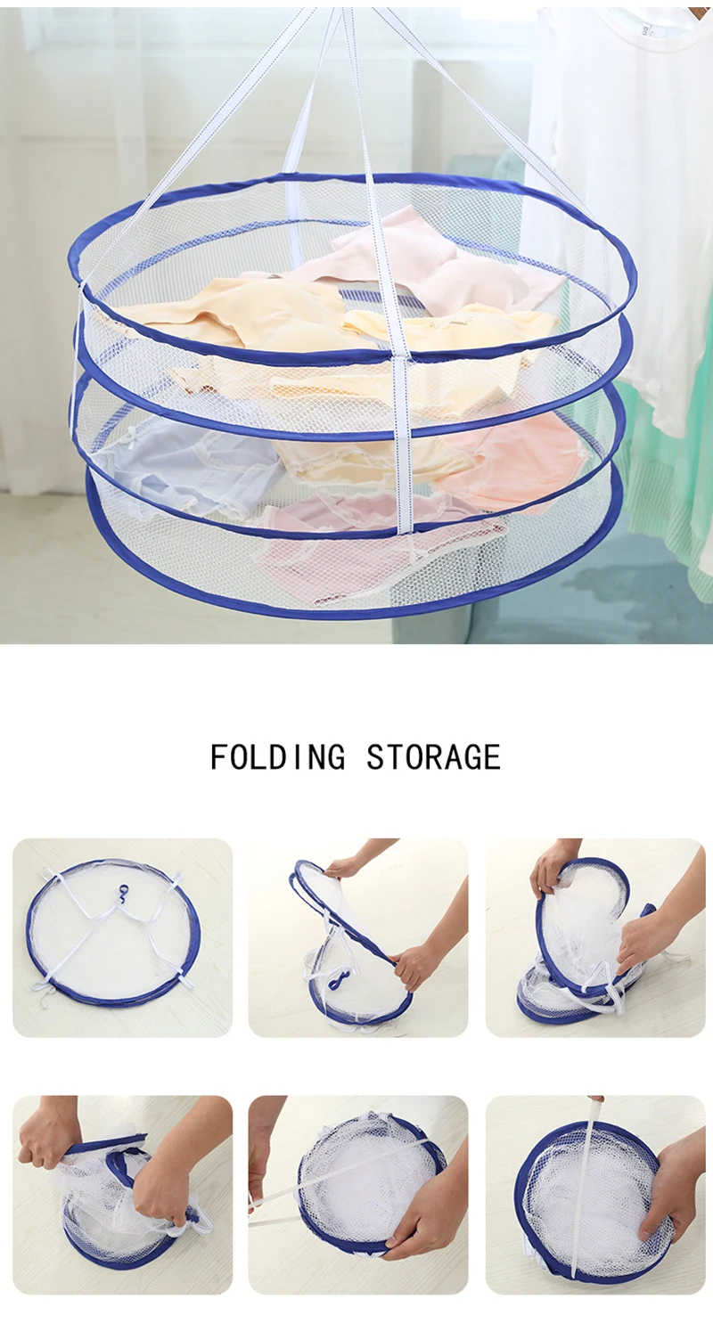 Clothes Basket Drying Net Flat Net Pocket Household Drying Socks,  Sweater Special Drying Rack Laundry Storage & Organization