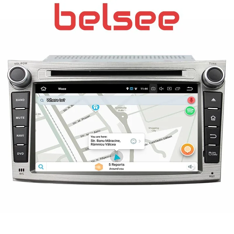 Clearance Belsee Octa Core 4GB Android 9.0 Head Unit Stereo Radio Screen Car GPS DVD Player Multimedia for Subaru Legacy Outback 2009-2014 4