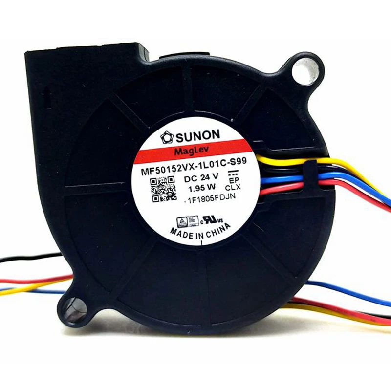 Ventilador de Refrigeração para Impressora 3d Sunon Ventilador 5015 Pwm 24v 1.95w Mf50152vx1l01c-q99 24vdc