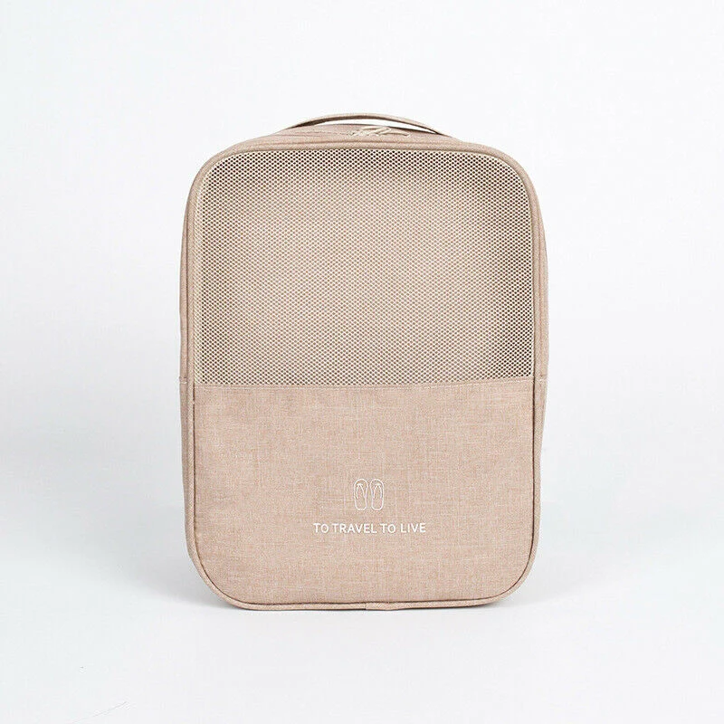 Portable Trolley Travel Shoe Bag Travel Waterproof Shoe Storage Bag Tote Pouch