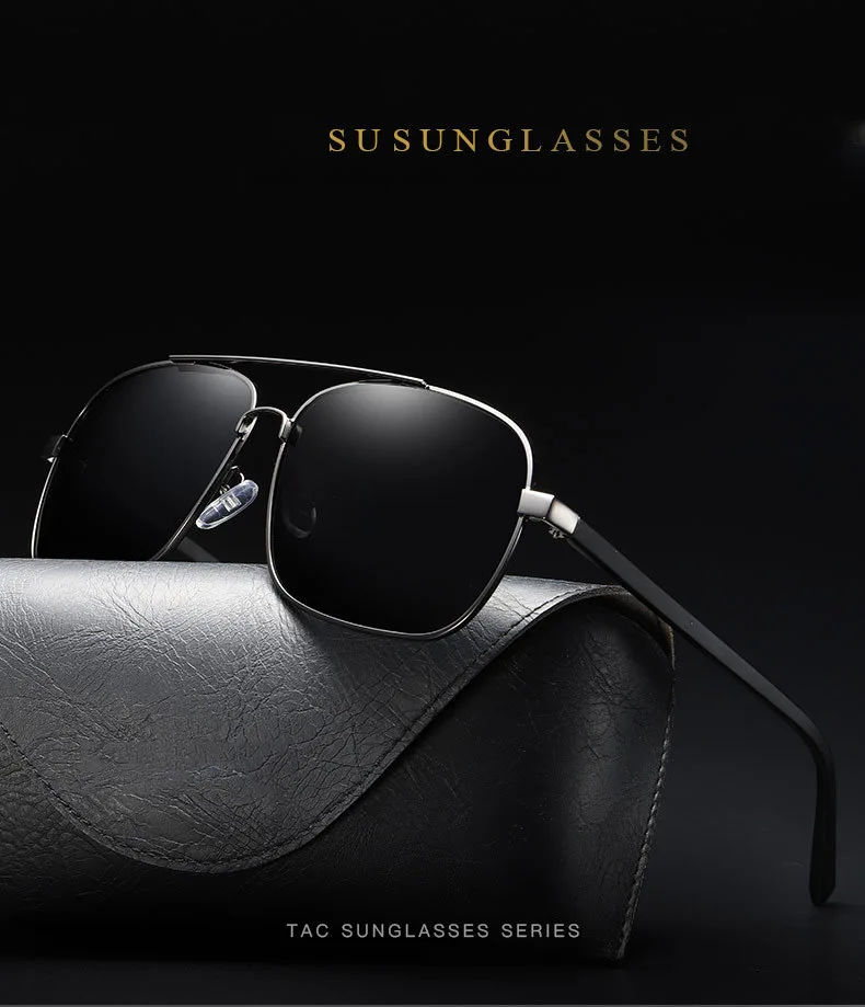 Classic Anti-Glare Sunglasses Men Polarized Pilot Sun Glasses For Male Fishing Accessories Driving Goggles Gafas De Sol Hombres
