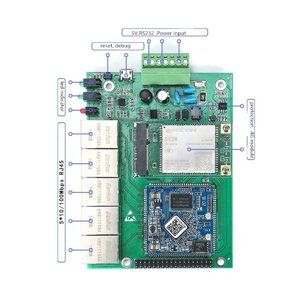 Taidacent 3G 4G 802.11n Беспроводная фотовспышка MT7620A Wifi модуль Openwrt| |