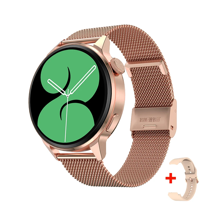 2022 New Women health Smart Watch GPS motion track Al voice assistant Bluetooth call Custom dial smartwatch for Samsung women 