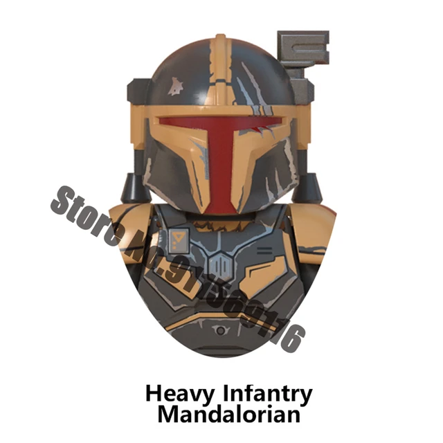 Din Djarin Boba Fett Mandalorian Building Blocks Grogu Baby Yoda Death Watch Paz Vizla Bo-Katan Jango Star Action Figure Wars B-WM993