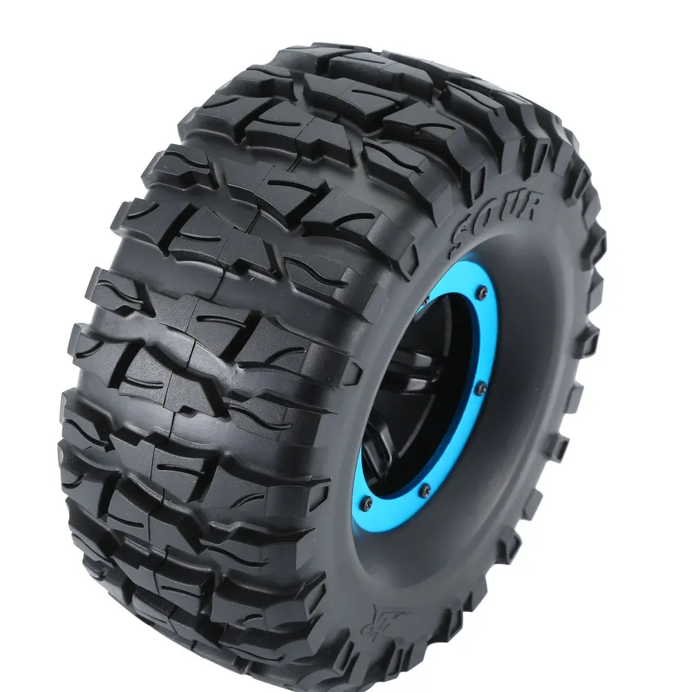 4PCS 2.2 Inch Rubber Tires Pneumatic Tire 135/62 Axe Torch Tread Car Set for RC Rock Crawler Remote Control Car Tyres