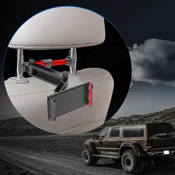 

Phone Tablet Bracket Car Rear Bracket 360 Rotation Car Phone Holder Mobile Tablet Stretch Seat Rear Pillow Mounting