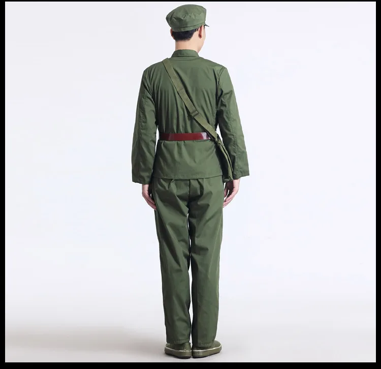 Корея войны, Китай(материк) наземные войска старый форменные армейские войны во Вьетнаме, военные костюмы для выступления на сцене ностальгия военный костюм красный защитная одежда