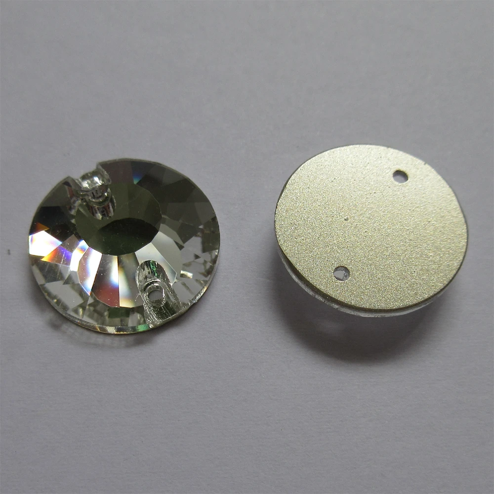 Белый прозрачный страз в виде котят розы пришивные стразы кристаллы круглые