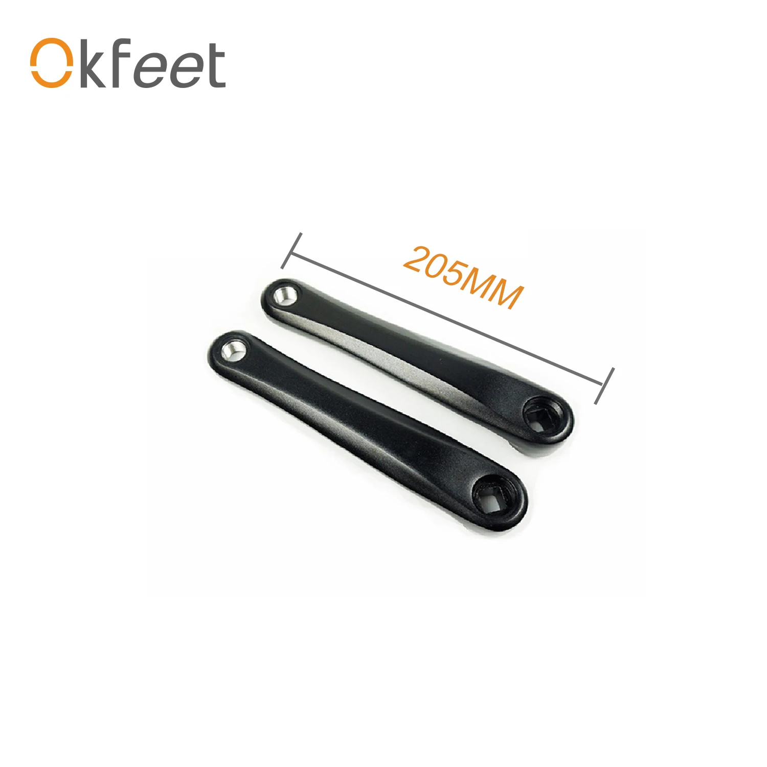 Okfeet eBIKE BAFANG велосипедный Кривошип BBS01 BBS02 BBSHD для электрических велосипедов Горный велосипед часть и аксессуары
