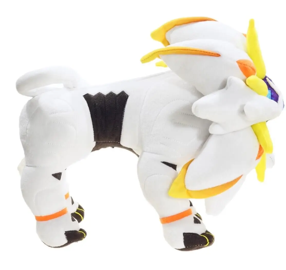 Большой размер 48 см Solgaleo аниме игрушка плюшевые мягкие реалистичные Прохладный положительный энергии хорошее качество Рождество драгоценный подарок для ребенка
