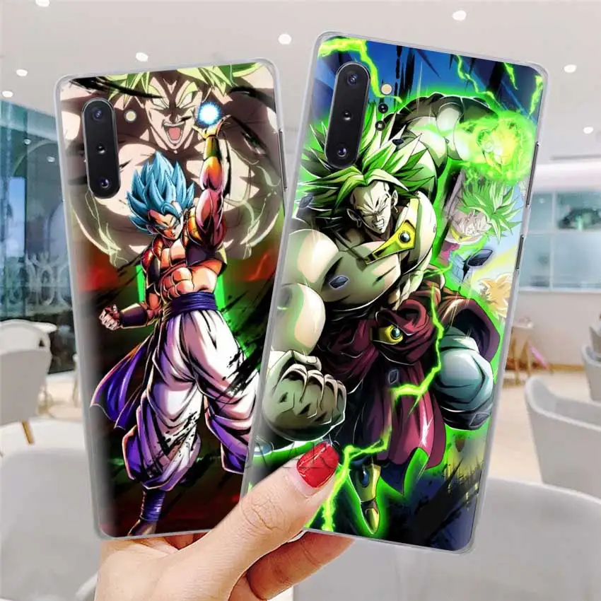 Чехлы для телефонов Dragon Ball Saiyan Goku для samsung Galaxy Note 10 S10 Plus 5G S10e A30 A40 A50 A60 A70 M40 жесткий чехол