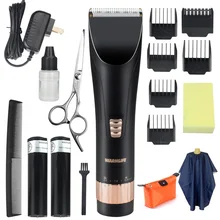 Warmlife профессиональные беспроводные машинки для стрижки волос набор для мужчин