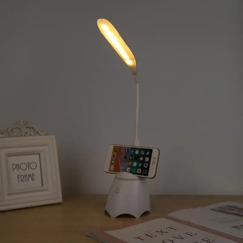 20LED сенсорный Bluetooth аудио Настольная лампа с регулируемой яркостью, ночной Светильник для спальни, для дома, офиса, гостиной, прожектор, светильник