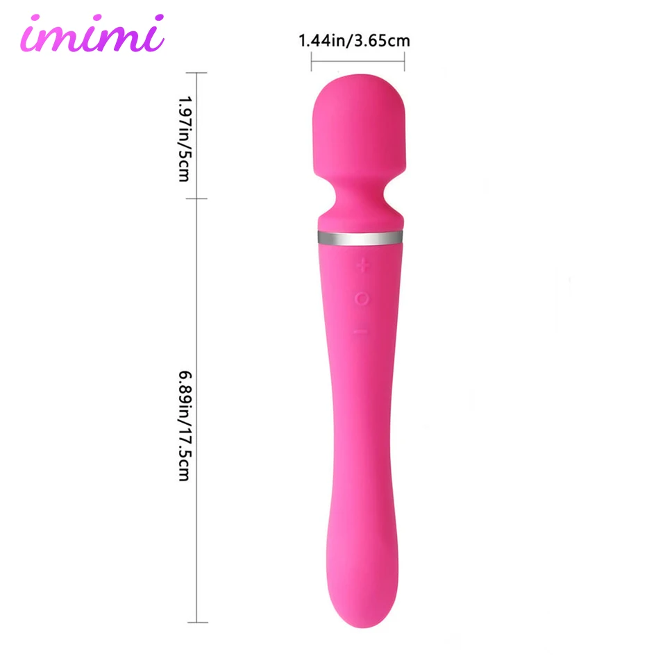 USB Rechargeable Dual Vibrating Rotating Dildo Strapon Women Clitoris Stimulate Gloss Massage Vagina Masturbation Sex Toys