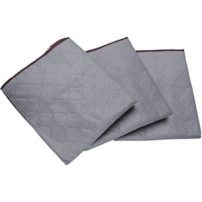 

8Pcs Non-Woven Foldable Portable Clothing Storage Bag Finishing Bag Suitcase Home Storage Box Quilt Storage Container Bag