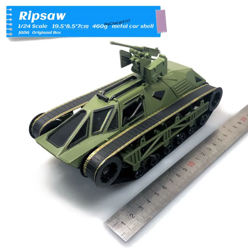Ripsaw JADA 1/24 Scale Movie Series Модель автомобиля игрушки Mitsubishi Eclipse литой металлический игрушечный автомобиль для коллекции/подарка/украшения/детей - Цвет: Ripsaw