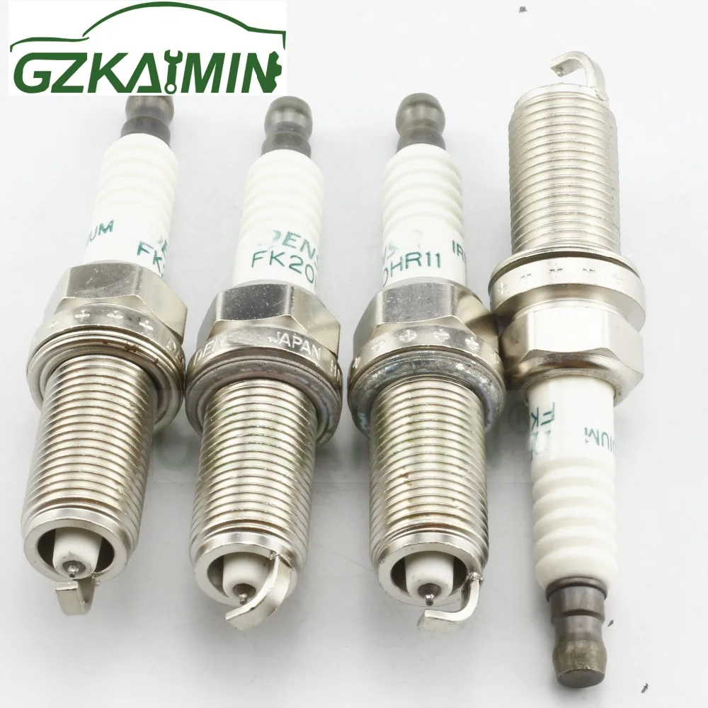 4 шт. OEM 90919-01247 FK20HR11 Свеча зажигания для VOLVO XC90 я S60 S80 XC70 II V70 III V60 XC60 3,0 3,2 T6 TOYOTA