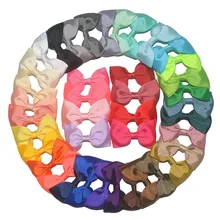 40-Цвет лента в рубчик с бантиком, Детский жакет из денима для девочки; повязка на голову аксессуары Лидер продаж не с зажимом