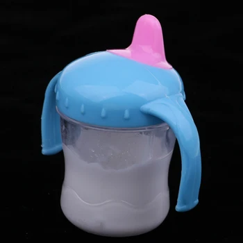 

Disappearing Milk Kids Classic Toy Reborn Kit Baby Dolls Feeding Bottle for Mellchan Baby Dolls 8cm Height