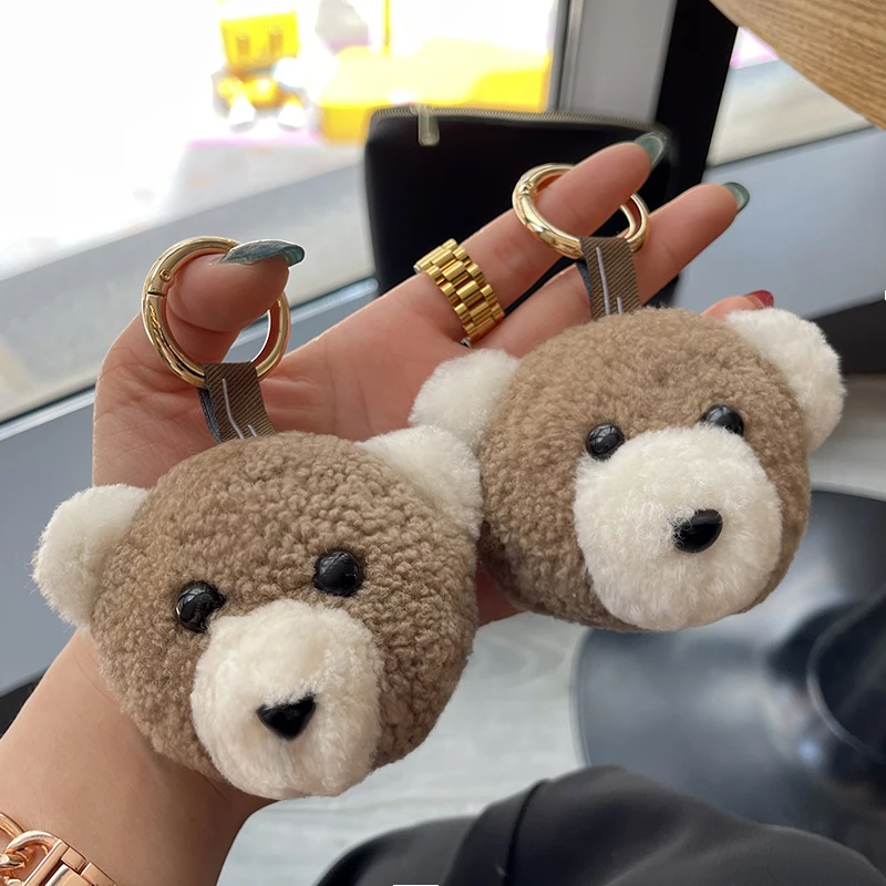 Bear Bunny DIY Leather Keychain Kit