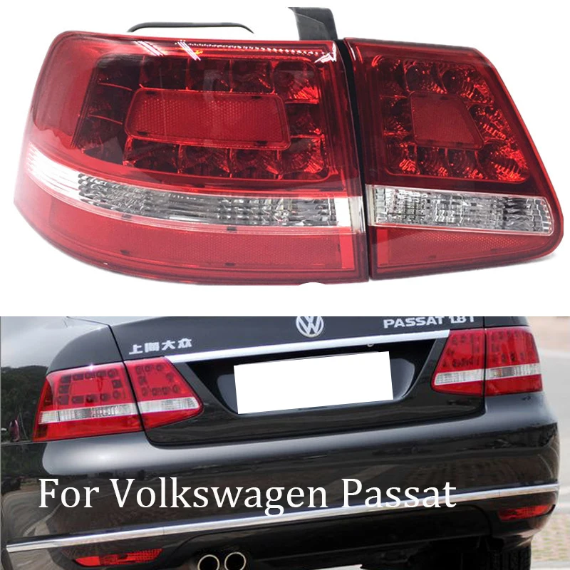 

MZORANGE LED Tail Light DRL Car-Styling Outer inner left right side Tail Rear Light Tail Light Assembly for Passat