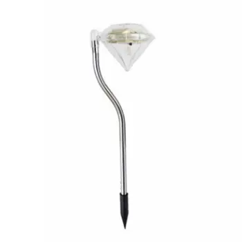 

Solar lawn lamp Bend pole diamond lamp outdoor waterproof garden park villa path landscape decoration lighting lamp