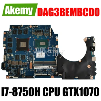 

Akemy For HP OMEN 17-AN100 Laptop Motherboard W/ I7-8750H CPU GTX1070 DAG3BEMBCD0 L11136-001 L17011-001