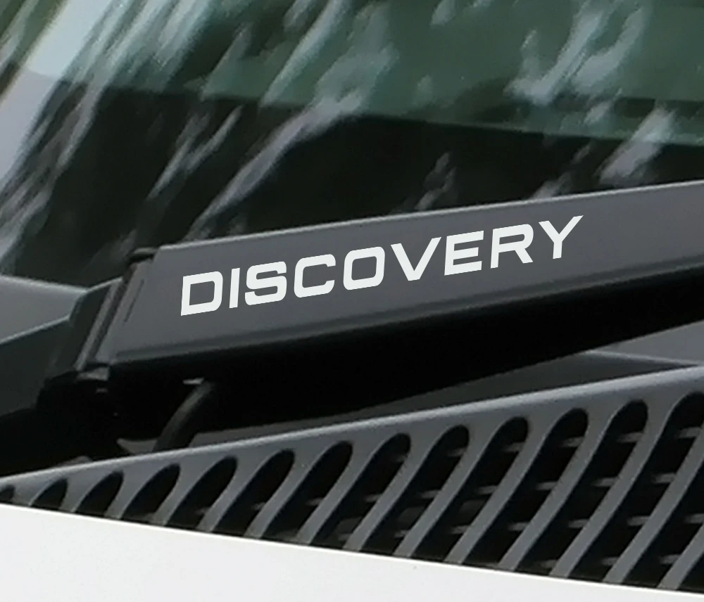 4 шт. наклейки для автомобиля, стеклоочиститель, ПВХ наклейки для Land Rover Discovery 3 4 2 freelander Evoque Velar Supercharged, автогиография SVR