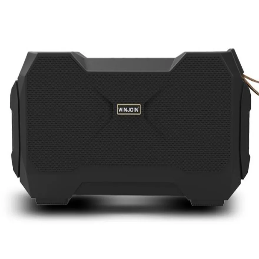 Черный Звуковая панель Bluetooth Som Мощный Bluetooth динамик музыкальный центр портативный динамик Колонка Сабвуфер Бумбокс акустика - Цвет: Черный