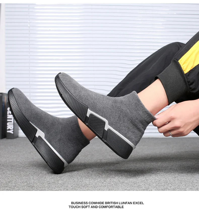 Winter Men New Boots Thick Pile Warm Snow Boots for Men Sneakers Fashion Man Boots Men's Outdoor Shoes Plus Large Size 40-47