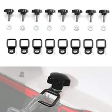 8 Hardtop быстрое удаление болтов барашковые винты и 8 D кольцевые стяжки якоря для Jeep Wrangler YJ JK JKU JL JLU Rubicon X Unlimited 8 Hardtop быстрое удаление болтов барашковые винты и 8 D кольцевые стяжки якоря для Jeep Wrangler YJ JK JKU JL JLU Rubicon X Unlimited