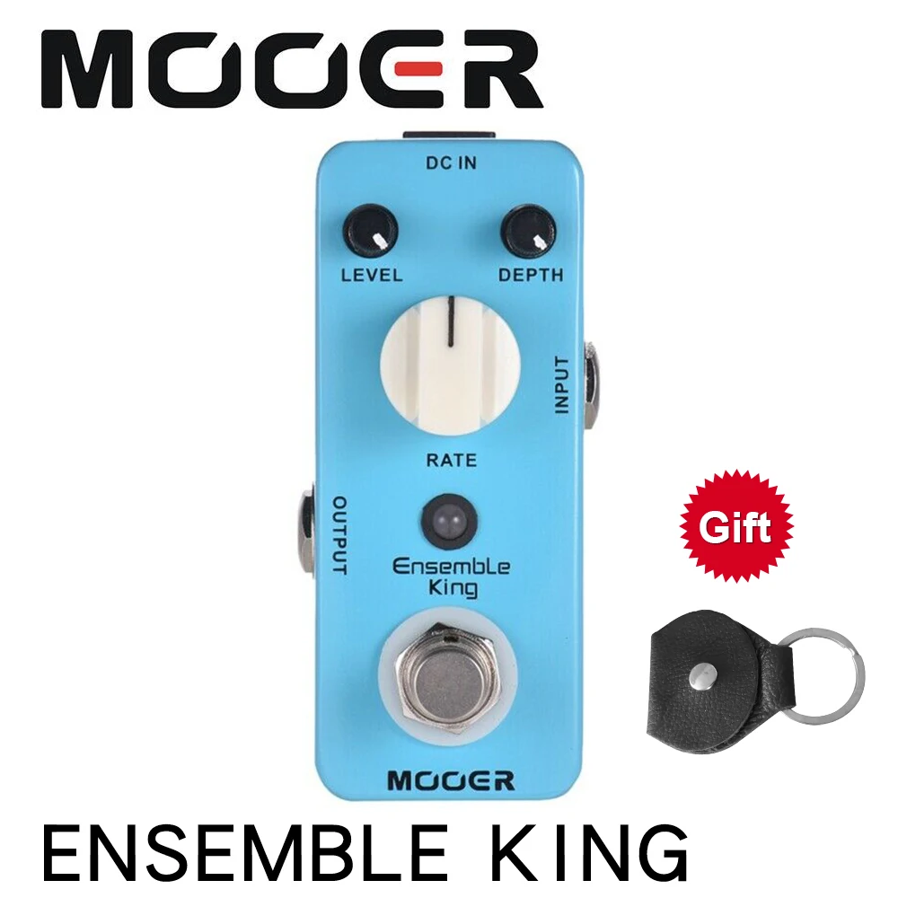 

MOOER MCH1 Ensemble King Analog Chorus Guitar Effect Pedal True Bypass Full Metal Shell Guitar Parts & Accessories