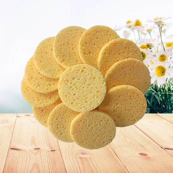 

50PCS Practical Eco-friendly Multi-function Facial Puff Face Cleaning Sponge Cleaning Tools for Remover Cleansing