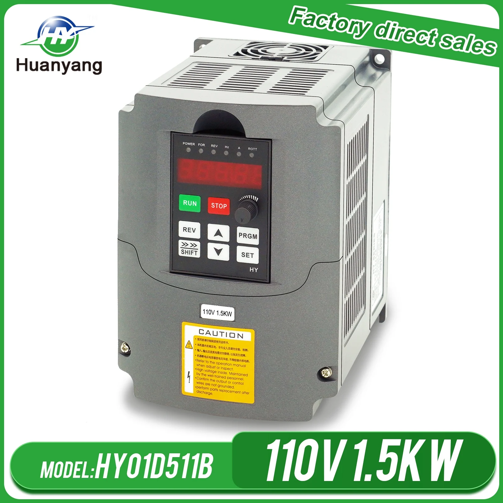 HUANYANG 1.5KW,3KW,2.2KW,4KW,5.5KW,7.5KW VARIABLE FREQUENCY DRIVE INVERTER VFD 