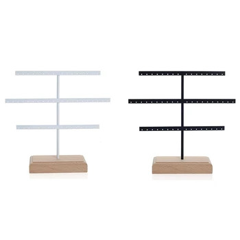 

Creative Earring Rack Storage Hanging Earring Ear Clip Rack Household Jewelry Rack Jewelry Rack Display Props 2