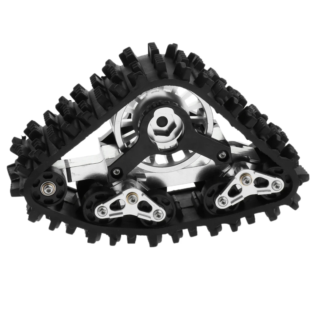 

1/10 RC Crawler Car Track Snow Tire Wheel Upgrade Part for Axial SCX10 Hobby