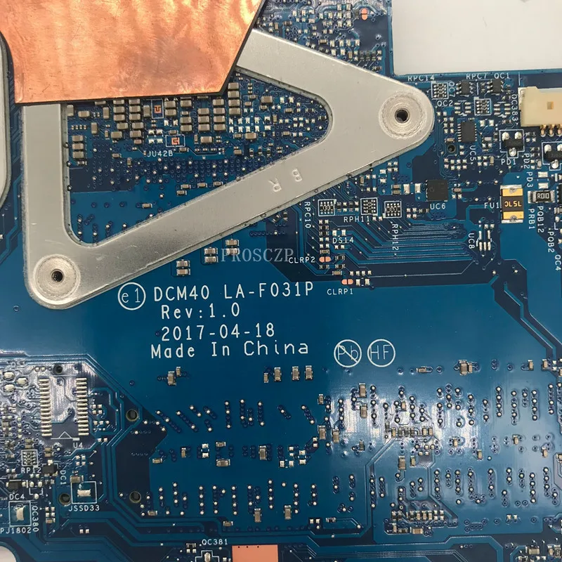 Для HP PAVILION 940MX 14-BF 14-bf058TX Материнская плата ноутбука 930576-001 аккумулятор большой емкости DCM40 LA-F031P с SR341 I7-7500U Процессор 2 ГБ совместимость