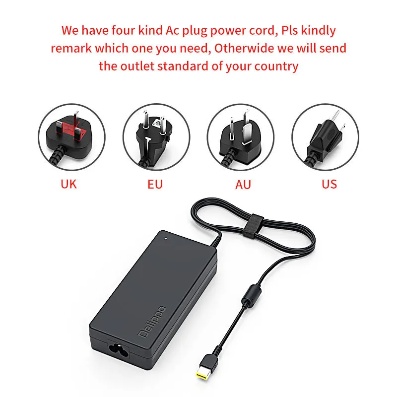 20V 6.75A 135W адаптер переменного тока Зарядное устройство для lenovo T440p T530 T540p W540 Y50 Y70 IdeaPad Y50 ADL135NDC3A 36200605 DELIPPO