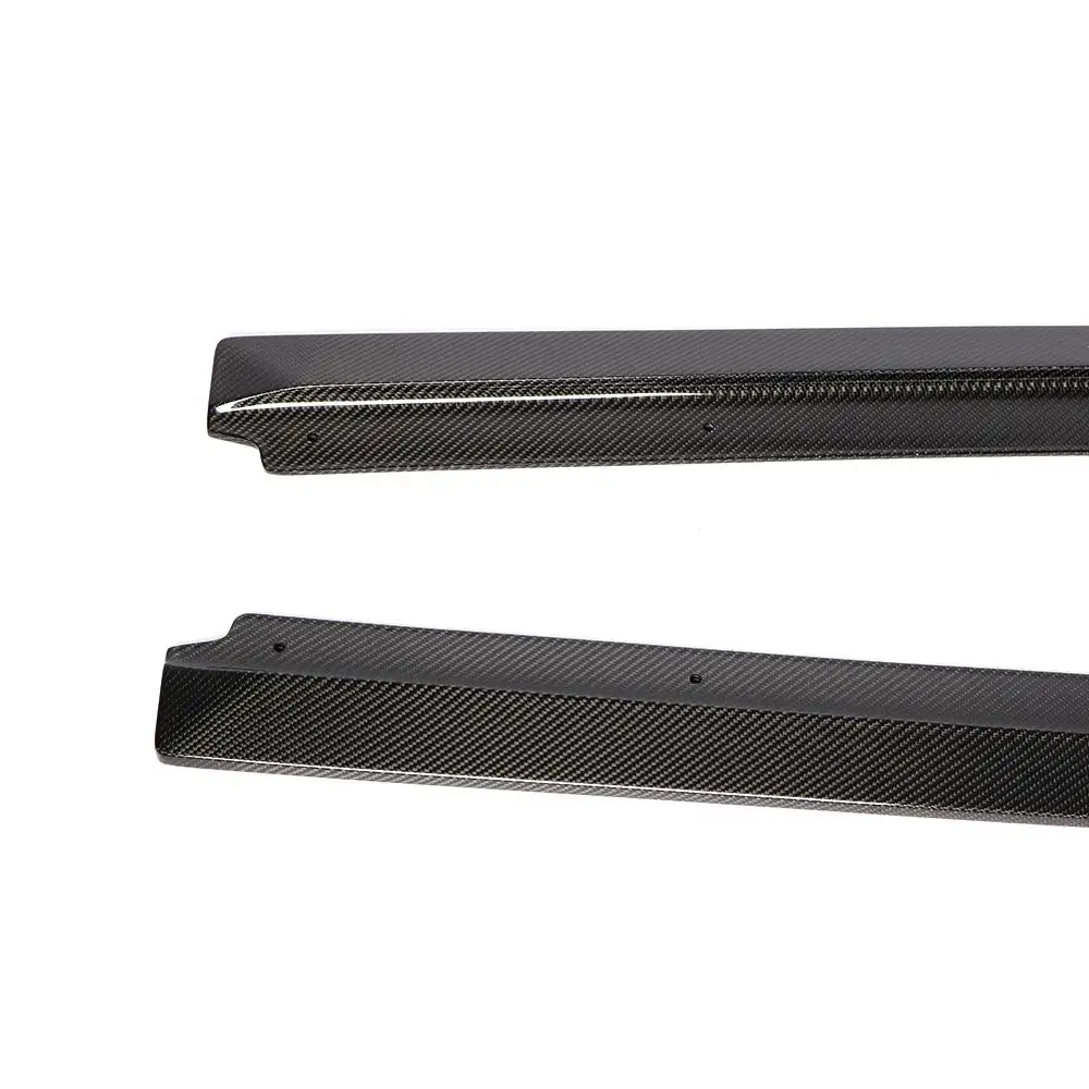 Carbon Fiber Side Skirts Bumper Kits for Audi R8 side blade Door Aprons