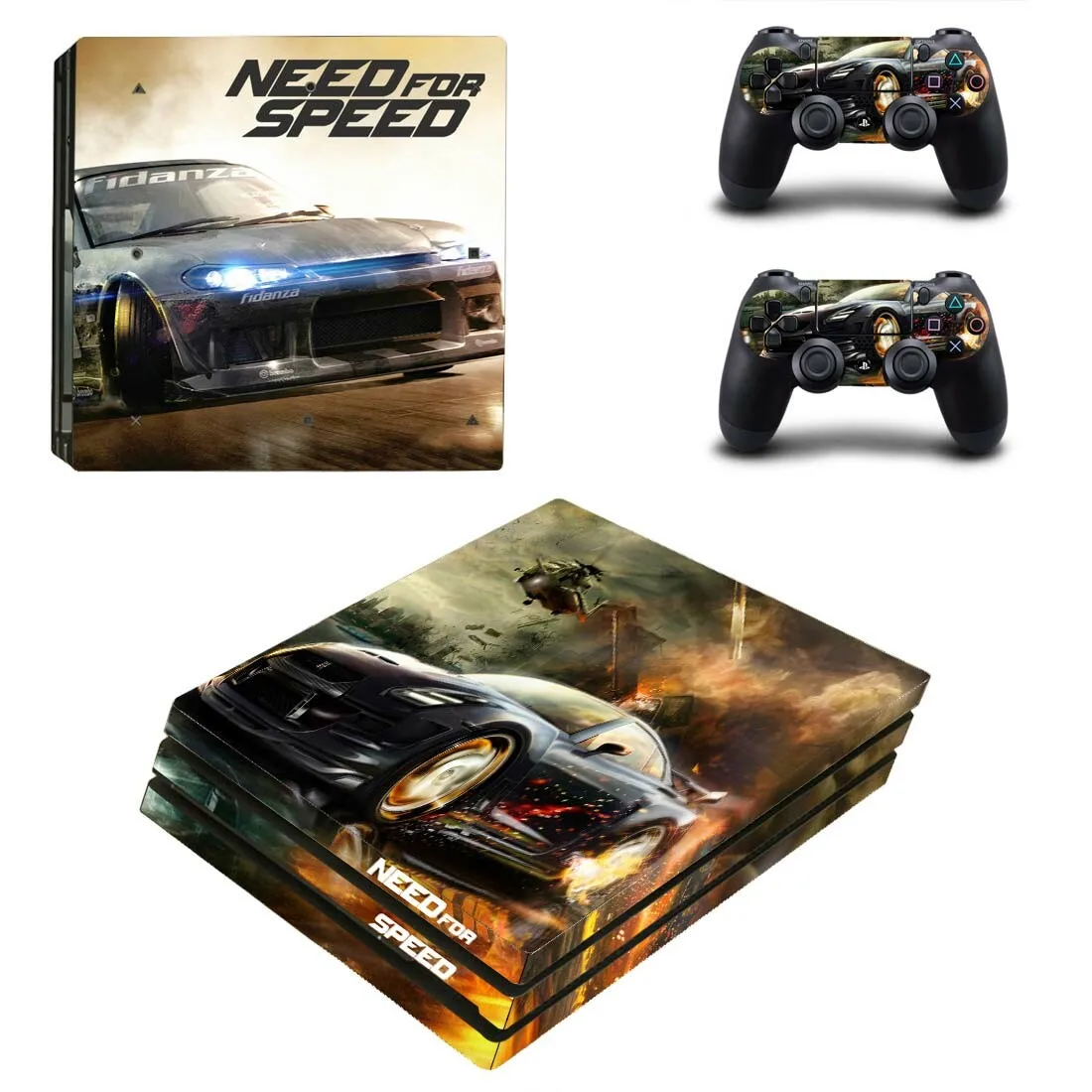 Need for speed NFP PS4 Pro стикер Play station 4 наклейки для кожи наклейки для playstation 4 PS4 Pro консоль и контроллер Скины Виниловые